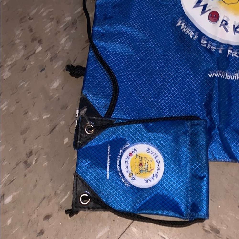 Build A Bear Pull String Bag Nwot - image 2